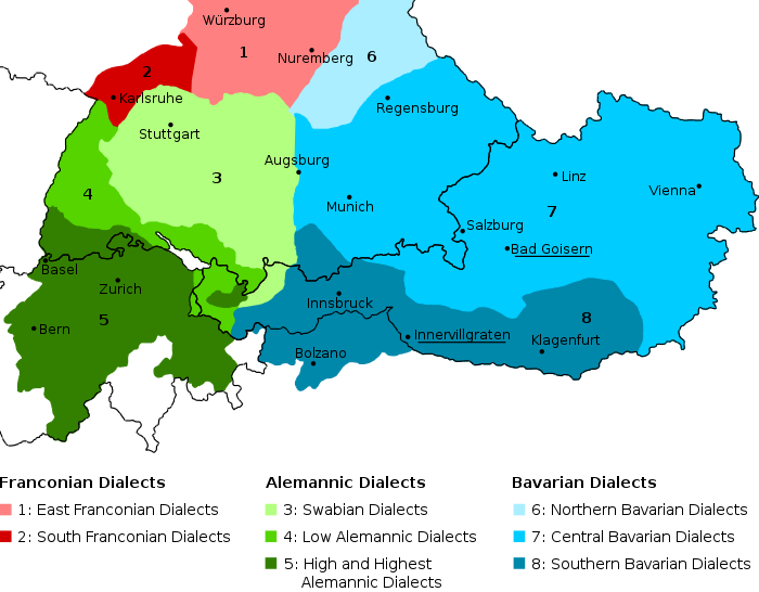 dialect map